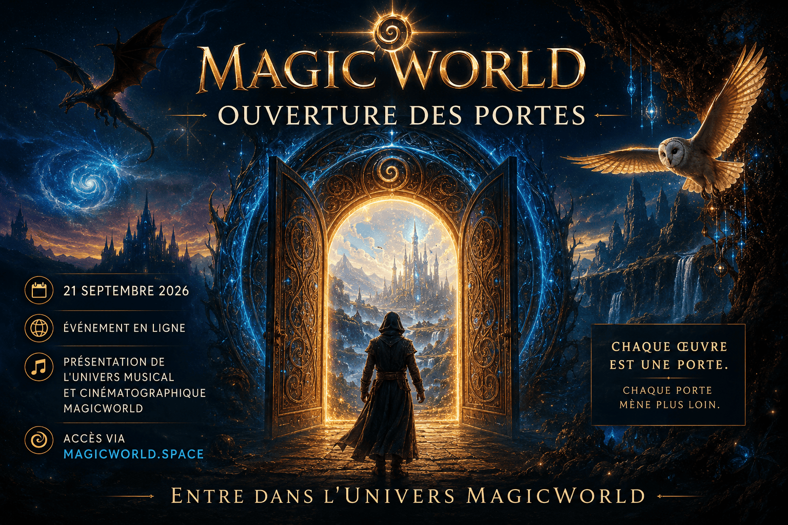 Affiche de présentation MagicWorld